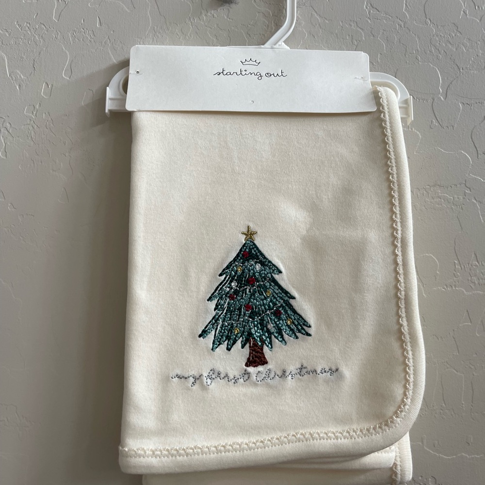 Starting Out with Embroidered My First Christmas and Christmas Tree